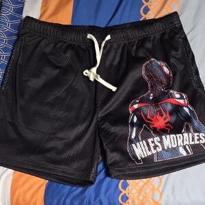 Marvel Spider-man Miles Morales Mesh Shorts